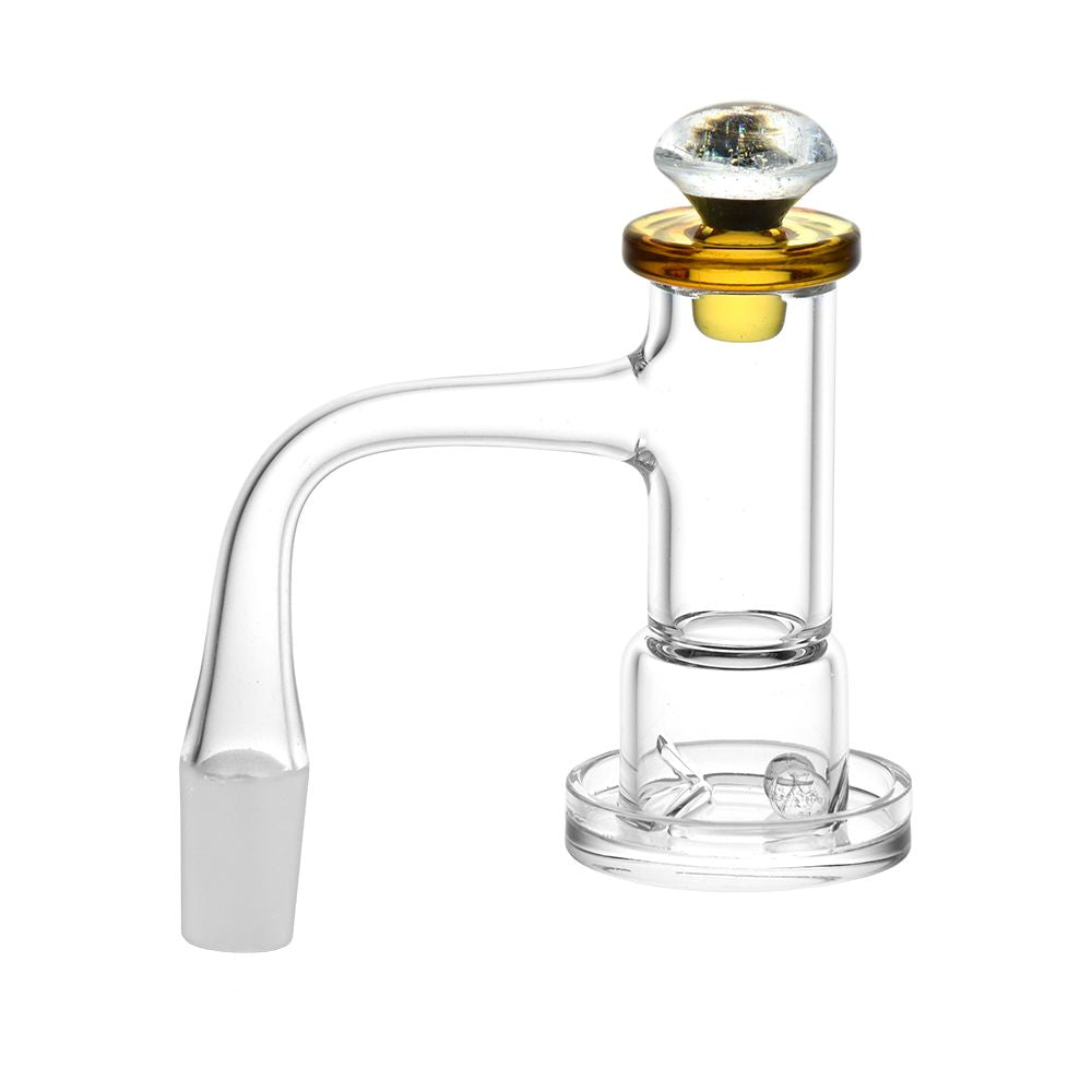 No Weld Quartz Banger Set W/ Dichro Cap & Dichro Beads