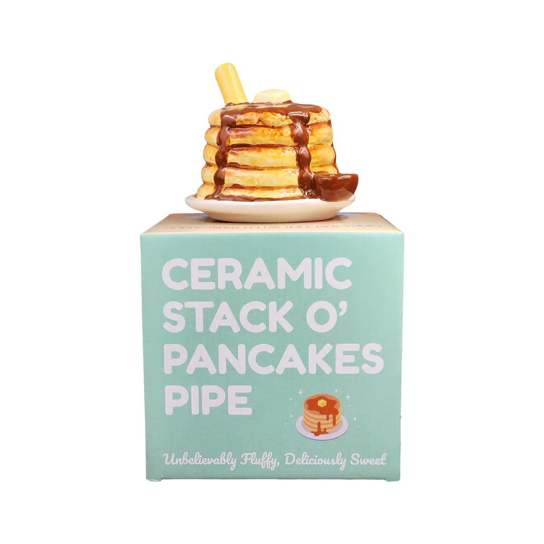 Stack of Pancakes Ceramic Pipe | Fashioncraft