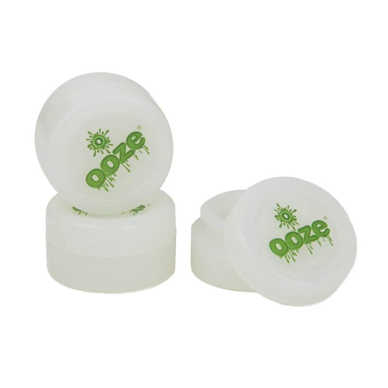 Ooze 5 ML Silicone Container Glow In The Dark (2-Pack)