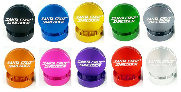 Santa Cruz Shredder SMALL 2 Piece 1.6" Grinder (Random Color!)