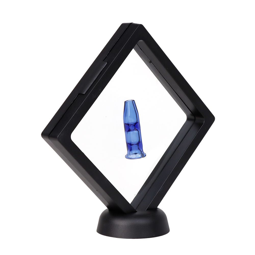 Pulsar Bullet Tip Glass Mouthpiece Attachment for Puffco Pivot w/ Display Stand - RANDOM COLOR