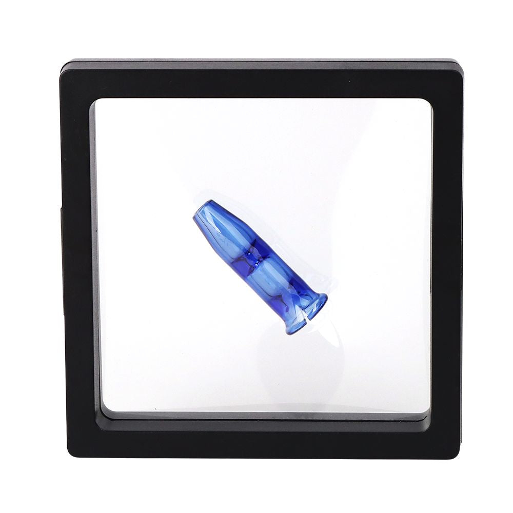 Pulsar Bullet Tip Glass Mouthpiece Attachment for Puffco Pivot w/ Display Stand - RANDOM COLOR