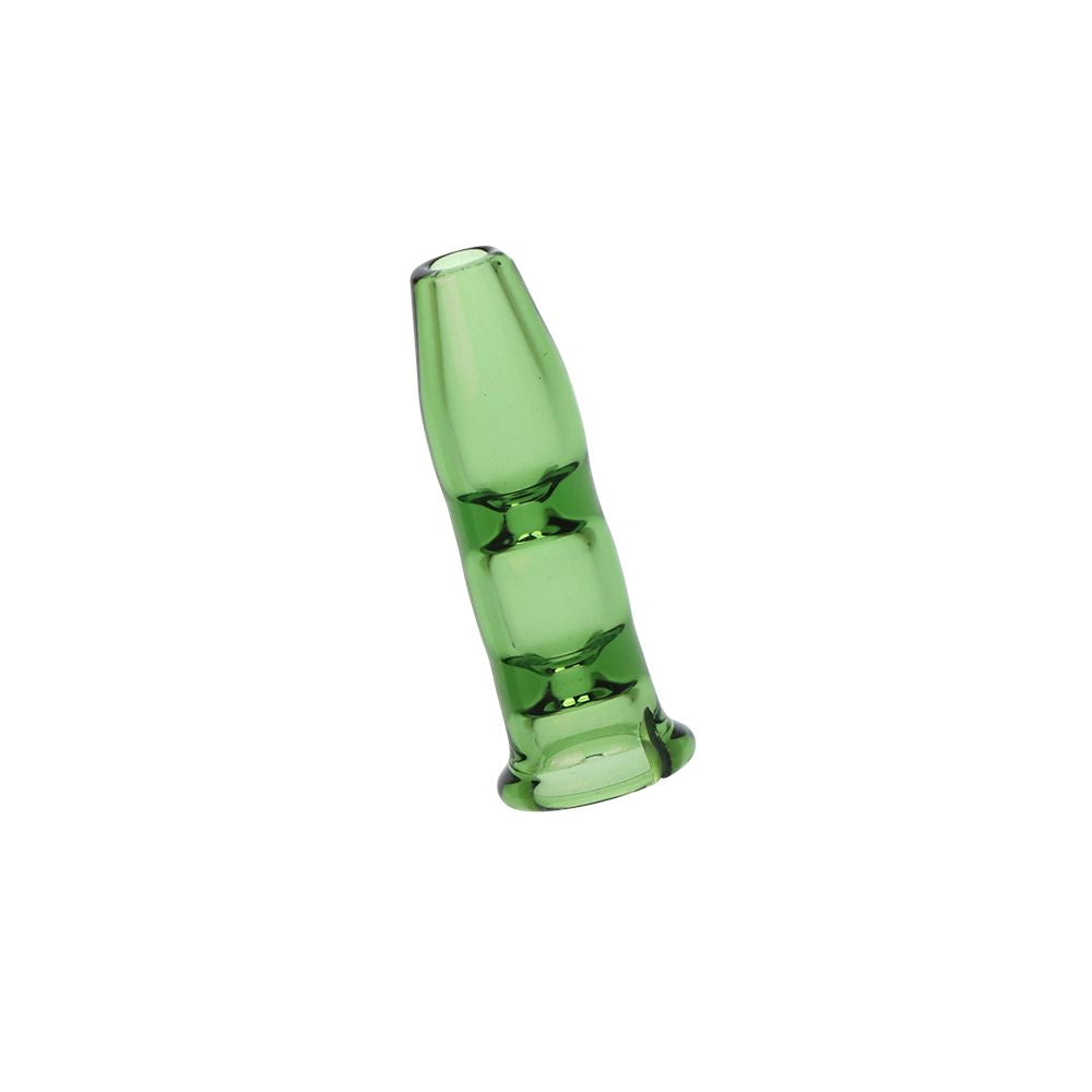Pulsar Bullet Tip Glass Mouthpiece Attachment for Puffco Pivot w/ Display Stand - RANDOM COLOR