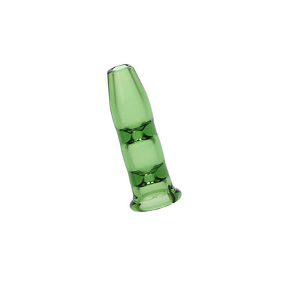 Pulsar Bullet Tip Glass Mouthpiece Attachment for Puffco Pivot w/ Display Stand - RANDOM COLOR