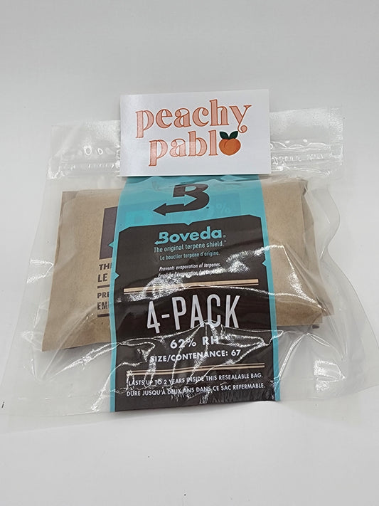 Boveda™ 62% RH 2-Way Humidity Control - Size 67 Protects Up to 1 POUND (4-PACK)