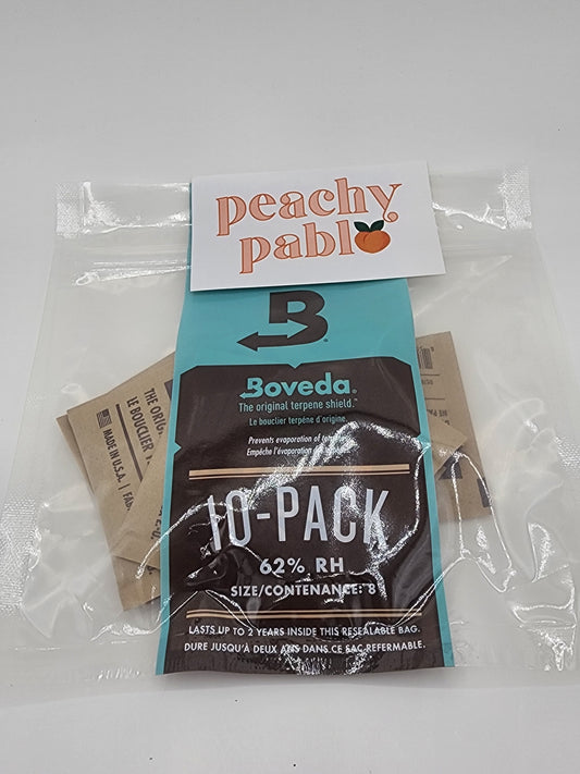 Boveda™ 62% RH 2-Way Humidity Control - Protects & Restores - Size 8 - 10 Count