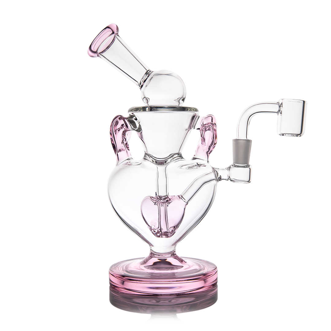 MJ Arsenal Melting Hearts Mini Dab Rig Valentine's Day