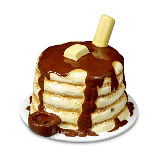 Stack of Pancakes Ceramic Pipe | Fashioncraft