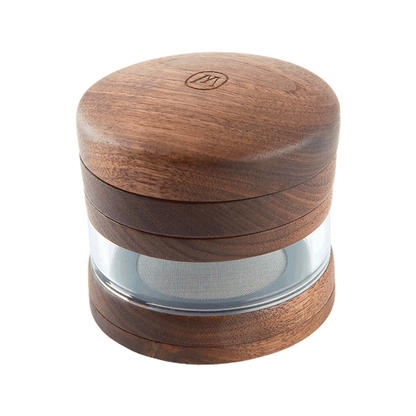 Marley Natural Wood Grinder - Large 4-Piece (Black Walnut)