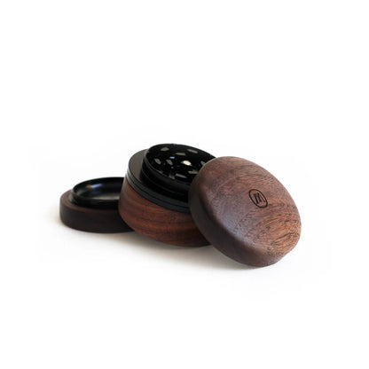 Marley Natural Wood Grinder - Small 4-Piece (Black Walnut)