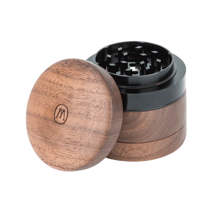 Marley Natural Wood Grinder - Small 4-Piece (Black Walnut)