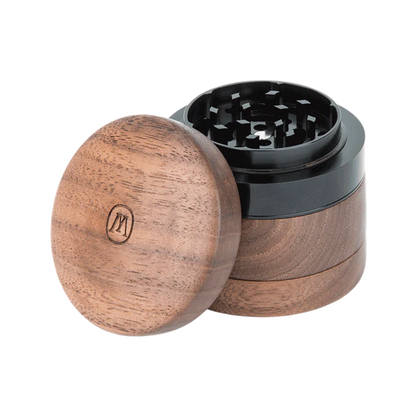 Marley Natural Wood Grinder - Small 4-Piece (Black Walnut)