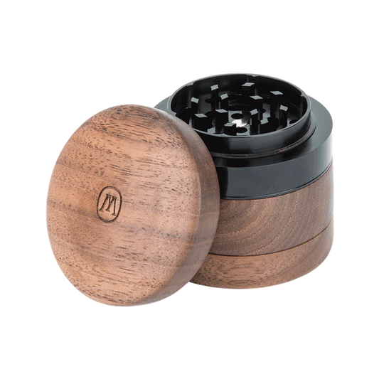 Marley Natural Wood Grinder - Small 4-Piece (Black Walnut)