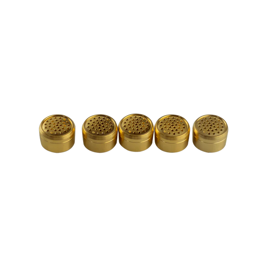 Mighty+ / Crafty+ Gold Plated Dosing Capsules (5-Pack)