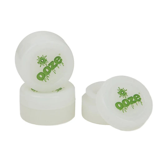 Ooze 5 ML Silicone Container Glow In The Dark (2-Pack)