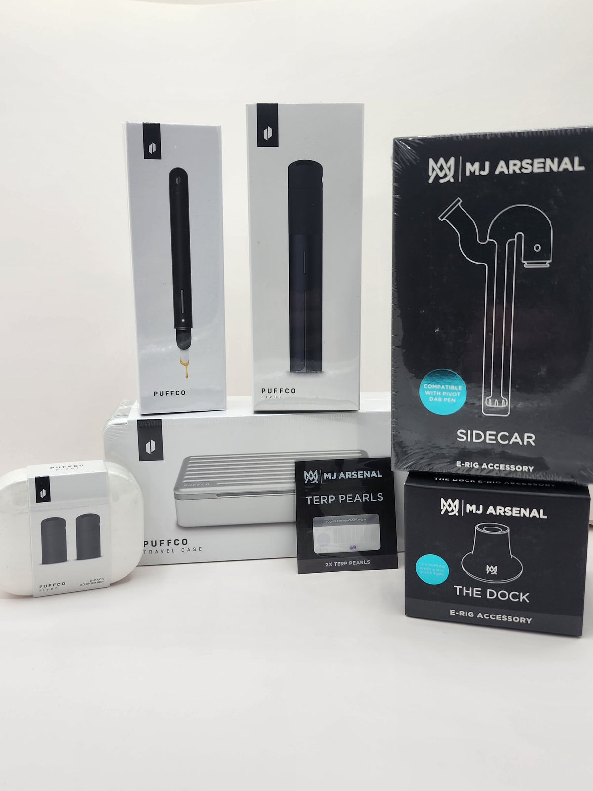 Ultimate Puffco Pivot Bundle w/ Silver Case