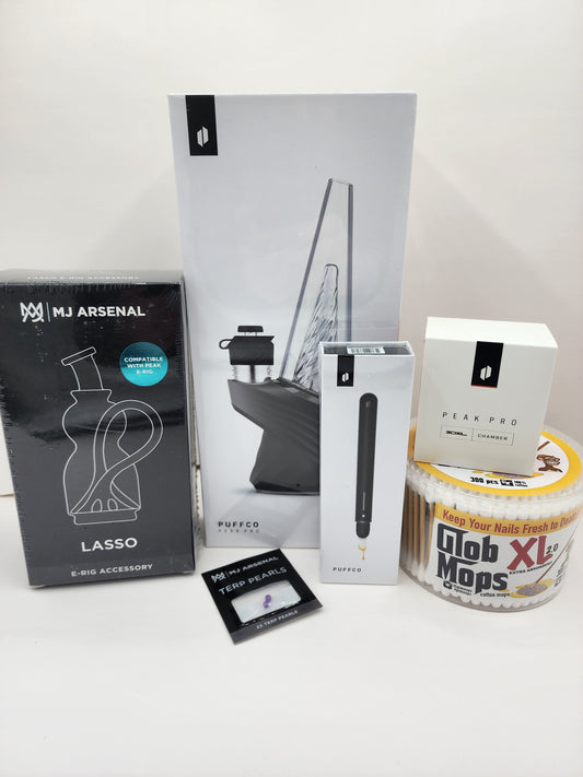 Ultimate Puffco Peak Pro 3DXL Onyx Bundle w/ Lasso Attachment